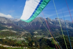 Italien 2016 10 28 - Refugio Dolada, wie gewohnt feinstes Flugwetter