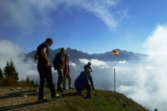 Italien 2016 10 28 - Refugio Dolada, wie gewohnt feinstes Flugwetter