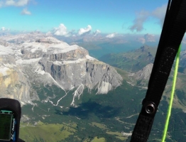 2016 08 26 Col Rodella Anflug Sella Stock