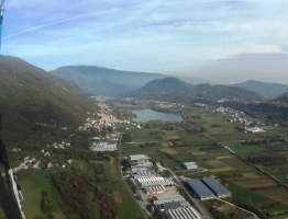 2017 10 28 Revine Lago Landeanflug -