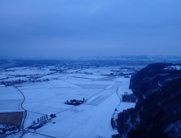 Autor Willi, 18.3. Abendstimmung in Stroheim
