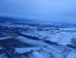 Autor Willi, 18.3. Abendstimmung in Stroheim