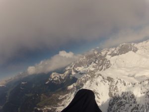 Hans Lichti am Samstag......mit Roland am Dachstein