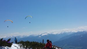 die ersten XC-Piloten sind gestartet