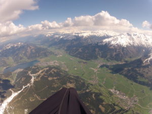 Hans Lichti vor Zell am See