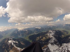 Hans Lichti am Samstag......kurz vor Zell am See