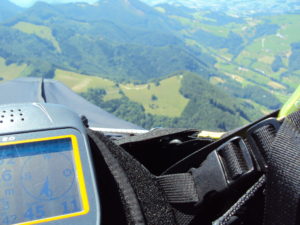 Blick über Mandi`s Cockpit